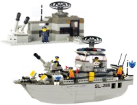 Photos - Construction Toy Sluban Coast Guard Frigate M38-B0122 