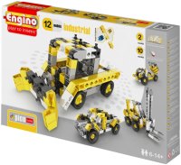 Photos - Construction Toy Engino Industrial 12 Models PB34 