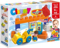 Photos - Construction Toy Clementoni Petrol Station 14877 