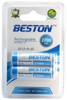 Photos - Battery Beston  2xAA 2700 mAh