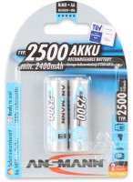 Photos - Battery Ansmann maxE  2xAA 2500 mAh