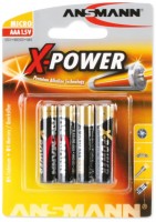 Photos - Battery Ansmann X-Power 4xAAA 