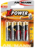 Photos - Battery Ansmann X-Power 4xAA 