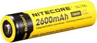 Photos - Battery Nitecore  NL186 2600 mAh