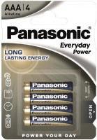 Photos - Battery Panasonic Everyday Power  4xAAA