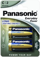 Photos - Battery Panasonic Everyday Power 2xC 