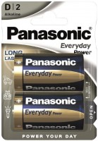 Photos - Battery Panasonic Everyday Power 2xD 