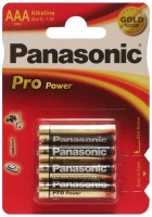 Photos - Battery Panasonic Pro Power  4xAAA