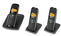 Photos - Cordless Phone Gigaset AS180 Trio 