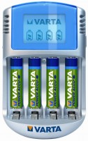 Photos - Battery Charger Varta LCD Charger 4xAA 2500 mAh 