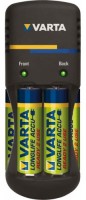 Photos - Battery Charger Varta Pocket Charger + 4xAA 2500 mAh 