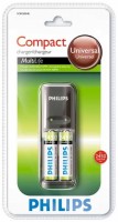 Photos - Battery Charger Philips MultiLife Charger + 2xAA 2450 mAh 