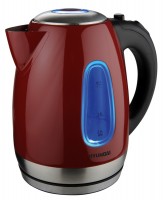 Photos - Electric Kettle Hyundai VK 232 2200 W 1.7 L  burgundy