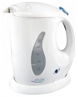 Photos - Electric Kettle Adler AD 02 760 W 0.6 L  white