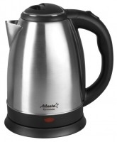 Photos - Electric Kettle Atlanta ATH 2431 1500 W 1.8 L  stainless steel
