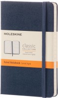 Photos - Notebook Moleskine Ruled Notebook Pocket Sapphirine 