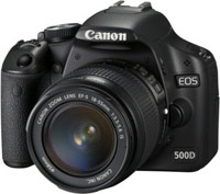 Photos - Camera Canon EOS 500D  Kit 18-55