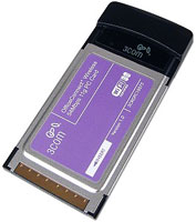 Photos - Wi-Fi 3Com Wireless 54 Mbps 11g PC Card 