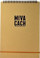 Photos - Notebook MIVACACH Plain Notebook Chocolate A4 