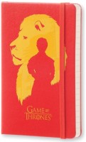 Photos - Notebook Moleskine Game Of Thrones Ruled Notebook Pocket Red 