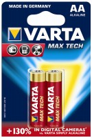 Photos - Battery Varta Max Tech  2xAA