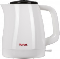 Photos - Electric Kettle Tefal Delfini KO150130 white