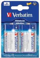 Photos - Battery Verbatim Premium 2xD 