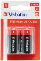 Photos - Battery Verbatim Premium 2xC 