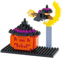 Photos - Construction Toy Nanoblock Jack-o-Lantern NBC-097 