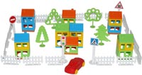 Photos - Construction Toy Polesie Build Your City 53725 