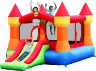 Photos - Trampoline Happy Hop Castle with Slide 