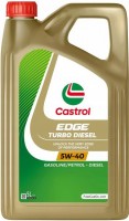 Engine Oil Castrol Edge Turbo Diesel 5W-40 5 L