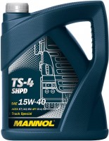 Photos - Engine Oil Mannol TS-4 SHPD 15W-40 5 L