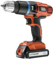 Photos - Drill / Screwdriver Black&Decker EGBL188K 