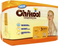 Photos - Nappies Chikool Baby Diapers XL / 18 pcs 