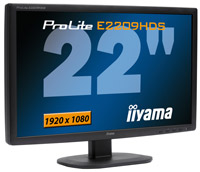 Photos - Monitor Iiyama ProLite E2209HDS 22 "