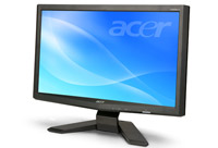 Photos - Monitor Acer X223HQ 22 "  black