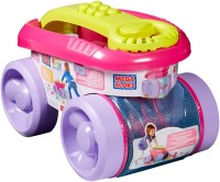 Photos - Construction Toy MEGA Bloks Block Scooping Wagon Pink CNK33 