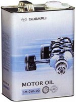 Photos - Engine Oil Subaru Motor Oil 0W-20 SM 4L 4 L