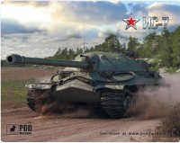 Photos - Mouse Pad Pod myshku Tank IS-7 S 