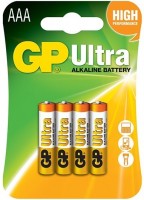 Photos - Battery GP Ultra Alkaline  4xAAA