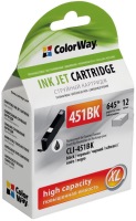 Photos - Ink & Toner Cartridge ColorWay CW-CLI-451BK 