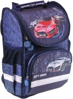 Photos - School Bag ZiBi Top Zip City Cars 