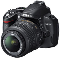 Camera Nikon D3000  kit