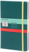 Photos - Notebook Moleskine Contrast Ruled Notebook Turquoise 