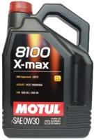 Photos - Engine Oil Motul 8100 X-Max 0W-30 5 L