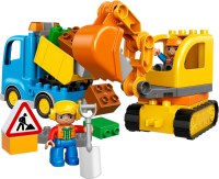 Photos - Construction Toy Lego Truck and Tracked Excavator 10812 