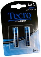 Photos - Battery Tecro Extra Energy  2xAAA