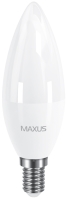Photos - Light Bulb Maxus 1-LED-5318 C37 CL-F 8W 4100K E14 
