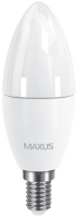 Photos - Light Bulb Maxus 1-LED-533 C37 CL-F 6W 3000K E14 